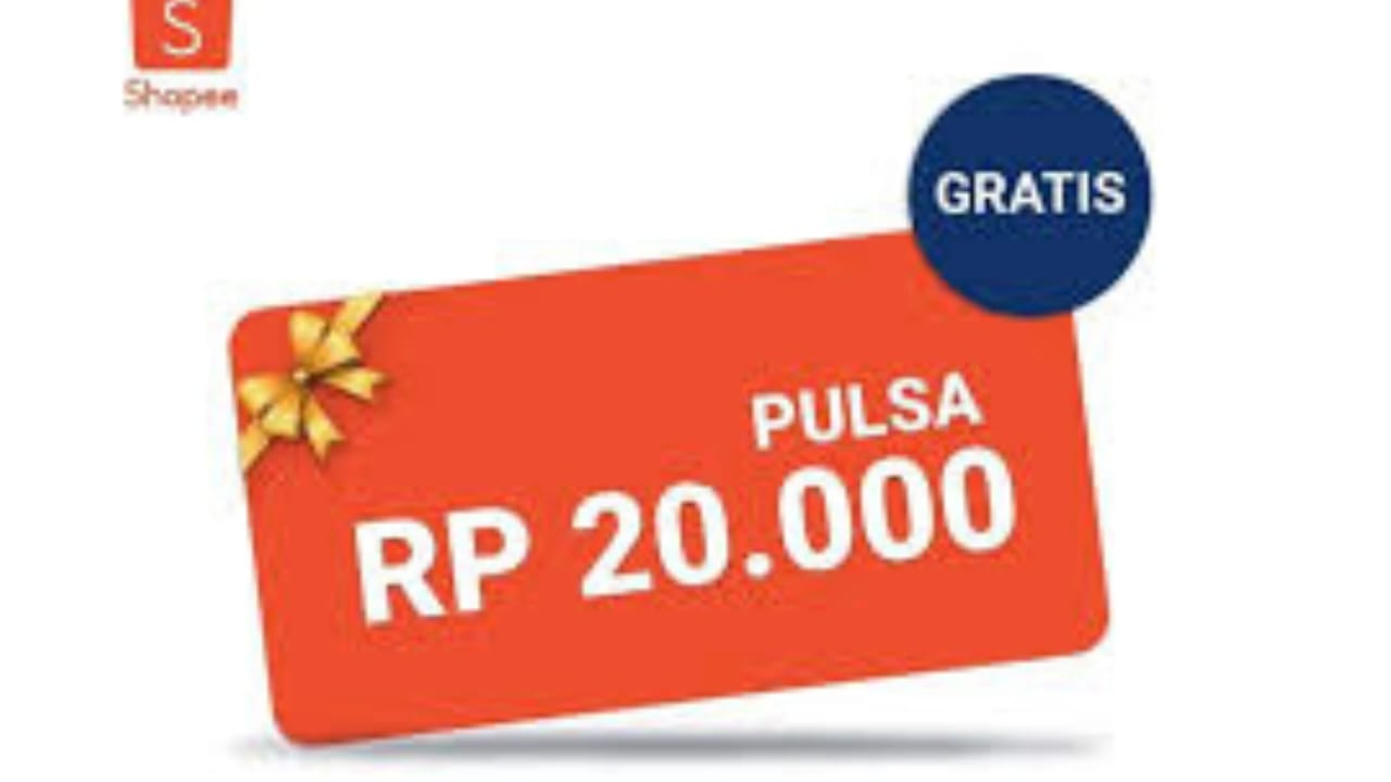 Cara Mendapatkan Pulsa Gratis Telkomsel 50.000 Melalui Shopee