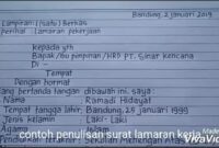 Panduan Menulis Surat Lamaran Kerja untuk Freshgraduate/Facebook.com (BLK Kudus)