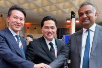Erick Thohir saat bertemu dengan bos YouTube dan TikTok (Dok. Ist)