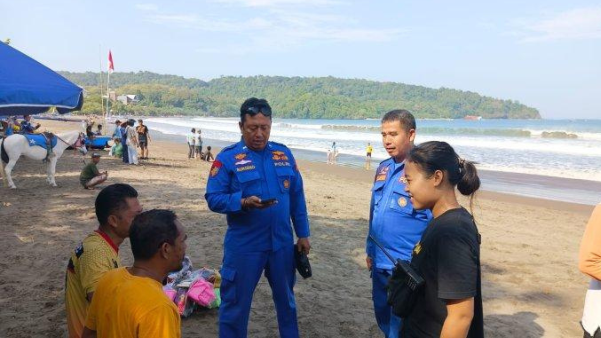 4 Wisatawan Terseret Ombak Pangandaran, Orang Dinyatakan Hilang