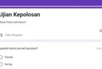 Halaman awal tes kepolosan google (Dok .ist)