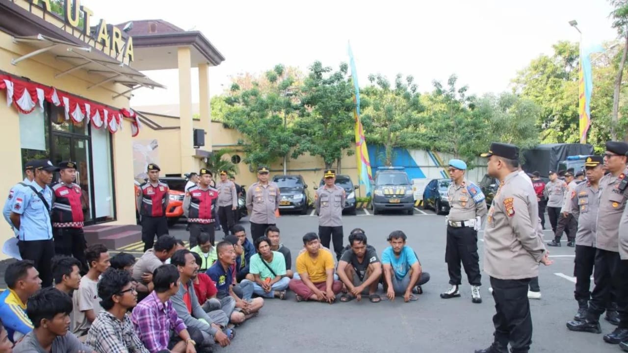 Penangkapan Premanisme di Jakarta Utara: 36 Orang Ditangkap dalam Operasi Besar