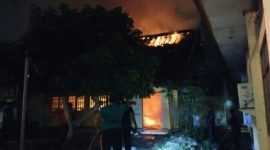 Kebakaran di SMKN 1 Jenangan Ponorogo (Dok. Ist)