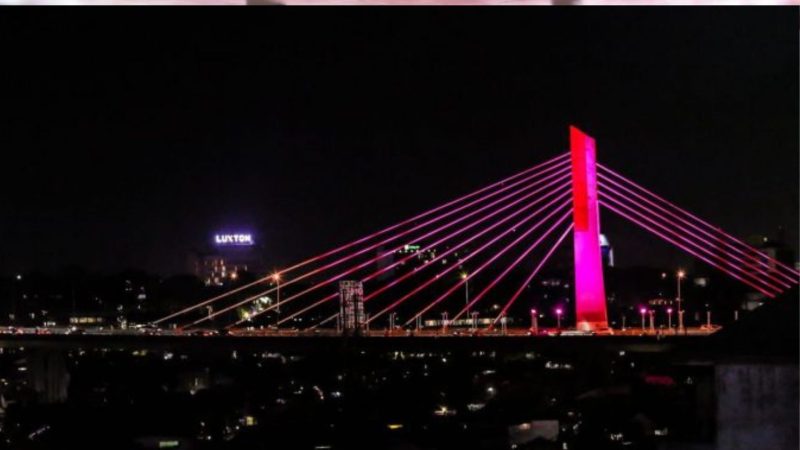 Jembatan pasupati menjadi salah satu icon Kota Bandung 
(Dok. Ist)