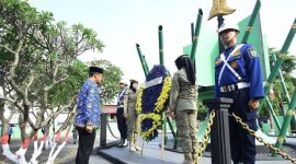 Pemerintah Pasuruan gelar upacara di TMP Bangil (Dok. Ist)