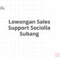 Lowongan Sales Support Sociolla Subang