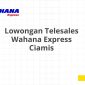 Lowongan Telesales Wahana Express Ciamis