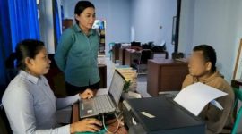 Pelaku yang tega bakar pacarnya sendiri di Kupang
(Dok. Ist)