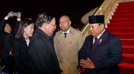 Presiden Prabowo Subianto saat kunjungan kerja di Beijing didampingi sang putra
(Dok. Ist)