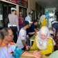 Dinkes Ponorogo dan polres Ponorogo gelar pemeriksaan sopir dan kru bus di seloaji Ponorogo 
(Dok. ist)