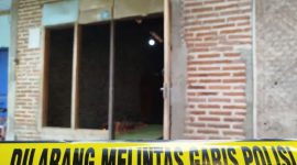 Rumah pelaku  pembunuhan ayah kandung sendiri yang diduga ODGJ 
(Dok. Ist)