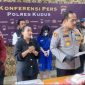 Mahasiswi asal Kudus saat diamankan pihak kepolisian 
(Dok. Ist)