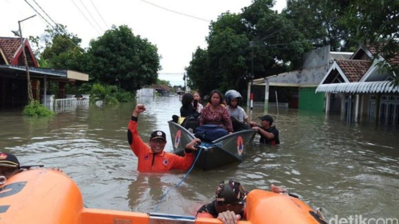 Banjir di Jombang 
(Dok. Ist)