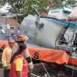 Kapal Basarnas meledak
(Dok. Ist)