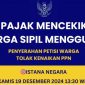 Petisi tolak kenaikan PPN 12 % (Dok. Ist)