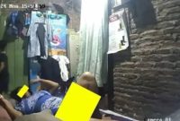 Rekaman CCTV yang viral (Dok. Ist)