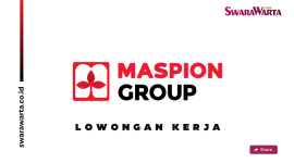 Posisi Staff Produksi di PT Maspion Ngawi adalah peluang besar bagi Anda yang ingin berkarir di perusahaan manufaktur yang berkembang