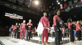 Final Kejuaraan Dunia MMA U-18 GAMMA 2024 (Dok. Ist)
