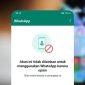 Cara Memperbaiki WA yang Kena Spam