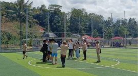 Syuting film Ghost Soccer (Dok. Ist)