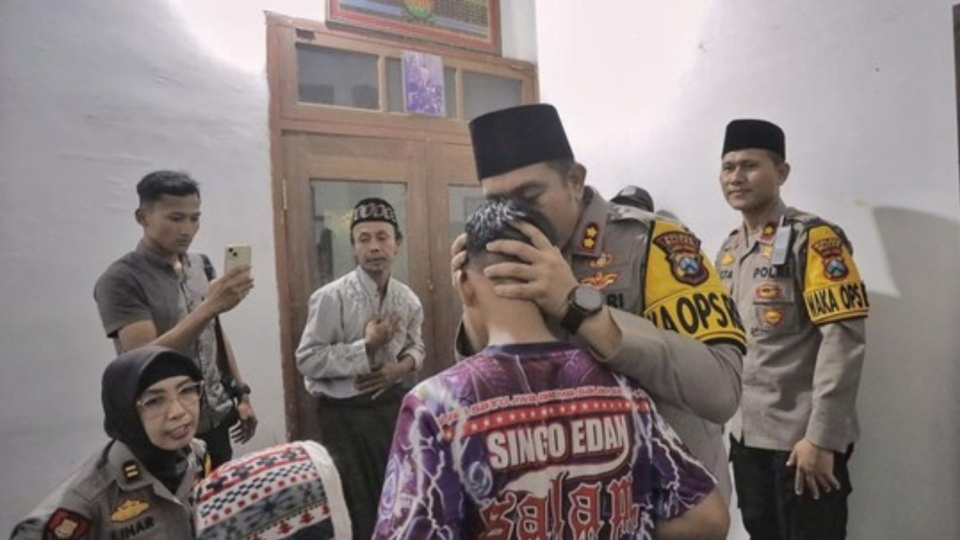 Kapolres Blitar Beri Dukungan Terhadap Keluarga Uswatun Khasanah, Korban Mutilasi di Ngawi