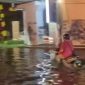 Banjir yang mengenang di jalan (Dok. Ist)