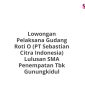 Lowongan Pelaksana Gudang Roti O (PT Sebastian Citra Indonesia) Lulusan SMA Penempatan Tbk Gunungkidul