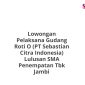 Lowongan Pelaksana Gudang Roti O (PT Sebastian Citra Indonesia) Lulusan SMA Penempatan Tbk Jambi