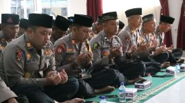 Polisi gelar doa bersama (Dok. Ist)