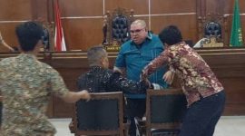 Suasana sidang Razman Nasution dan Hotman Paris (Dok. Ist)