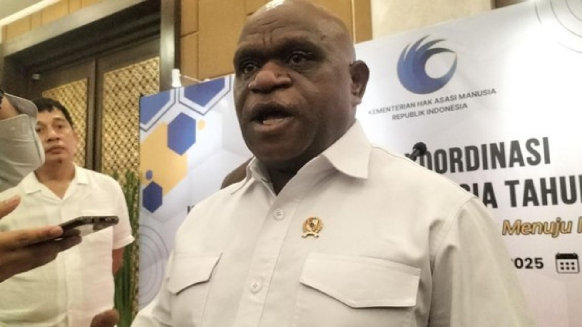Menteri HAM Beri Respon Usai Dituding Tak Pernah Kerja Nyata