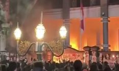 Bentrokan dalam Demo Tolak UU TNI di Malang, Sejumlah Demonstran Terluka dan Ditangkap