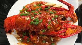 Lobster bakar (Dok. Ist)