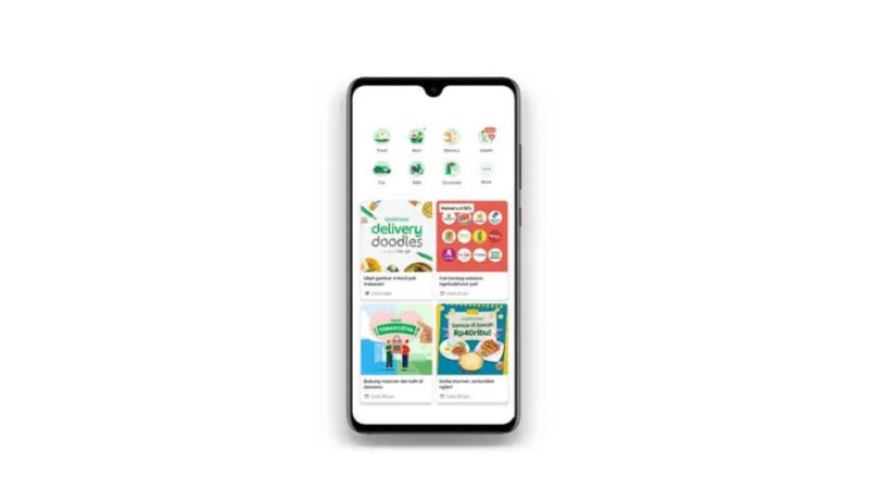 Aplikasi grab (Dok. Ist)