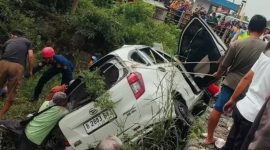 Satu keluarga yang tewas di perlintasan KA Sukoharjo (Dok. Ist)