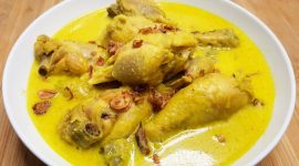 Cara Membuat Opor Ayam Santan 