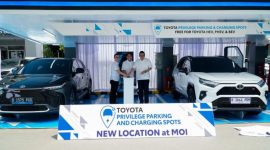 Toyota sediakan parkir gratis (Dok. Ist)