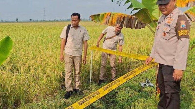Lokasi penemuan bayi di Madiun (Dok. Ist)