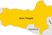 Peta Jawa Tengah (Dok. Ist)