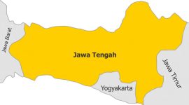 Peta Jawa Tengah (Dok. Ist)