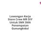 Lowongan Kerja Store Crew MR DIY Untuk SMK SMA Penempatan Gunungkidul