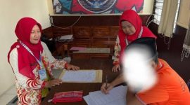 Siswa yang ikut ujian di lapas (Dok. Ist)