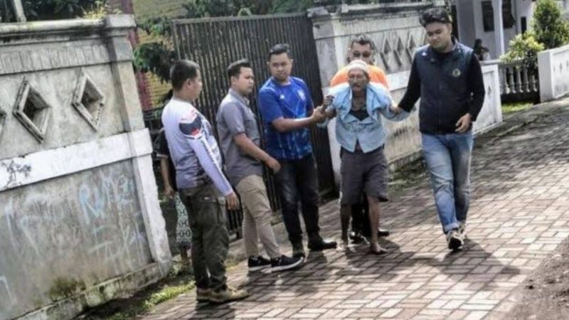 Pengemis di Bondowoso yang terciduk Satpol PP (Dok. Ist)