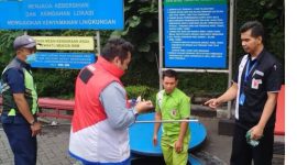 Pertamina saat menjelaskan Pertamax diduga dicampur air (Dok. Ist)