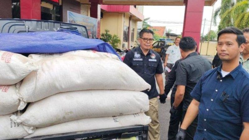 Pupuk ilegal yang berhasil diamankan (Dok. Ist)