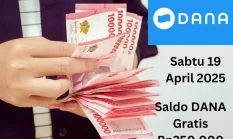Raih Saldo Dana Gratis Rp250.000 ke Dompet Elektronik Anda