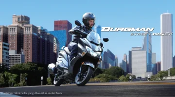 Suzuki Burgman Street 125EX: Motor Matic Premium untuk Mobilitas Nyaman dan Bergaya