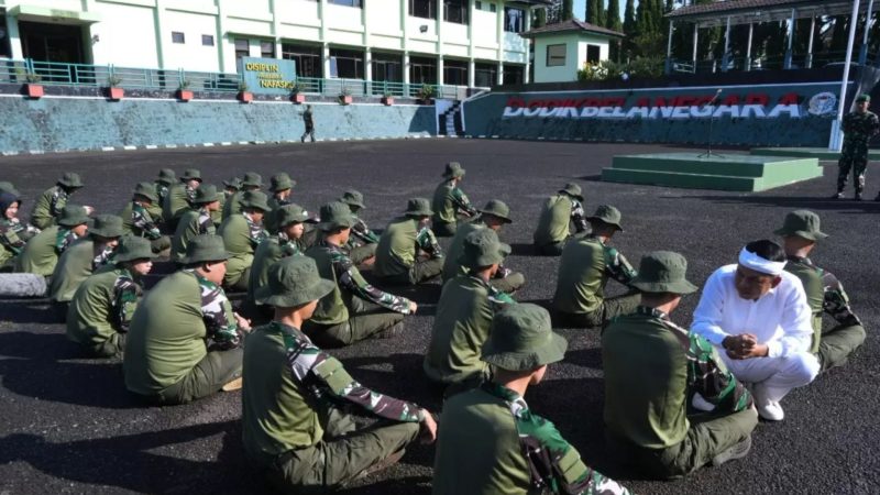 Program Pendidikan militer (Dok. Ist)
