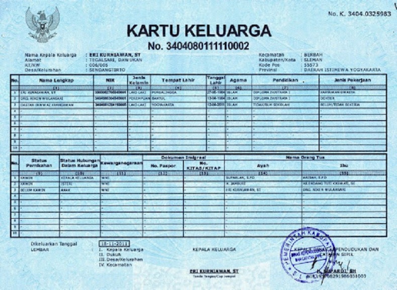 Cara Cek KK Online