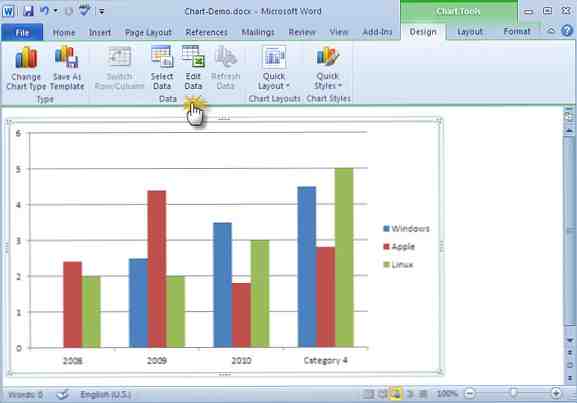 Cara Menautkan Grafik dari Microsoft Excel ke Dokumen Microsoft Word